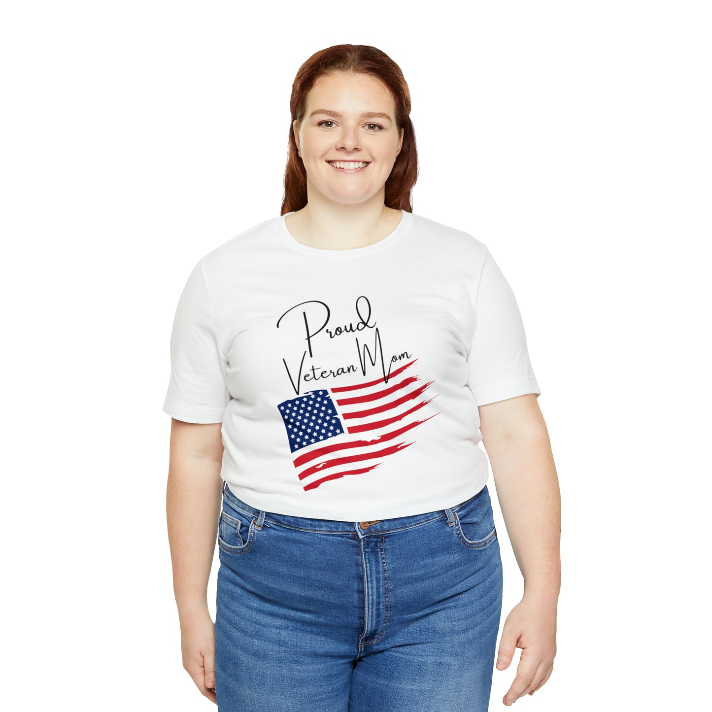 Proud Veteran Mom Great Mother's Day or Veteran Gift Graphic Tee