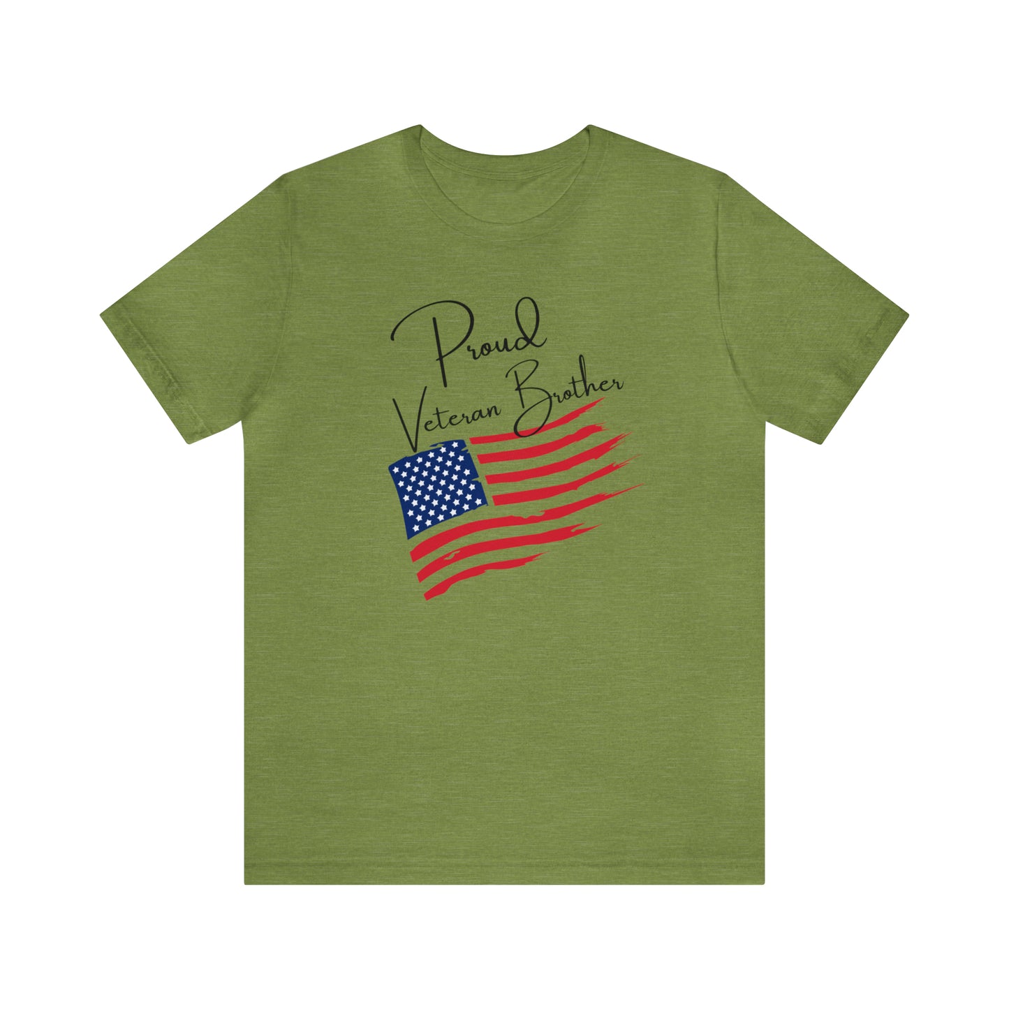 Proud Veteran Brother Great Gift for a Veteran, or Brother of a Veteran Graphic Tee