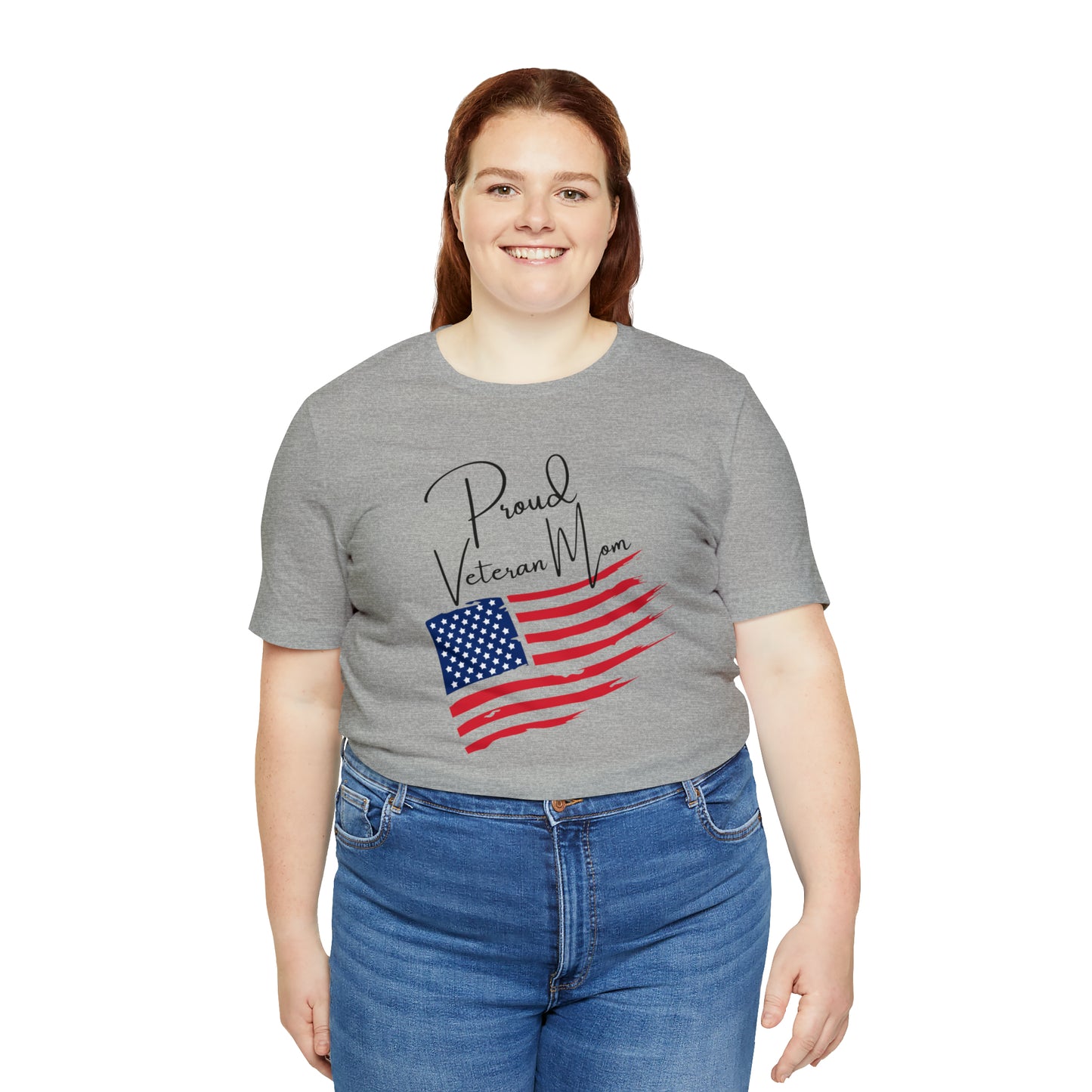 Proud Veteran Mom Great Mother's Day or Veteran Gift Graphic Tee