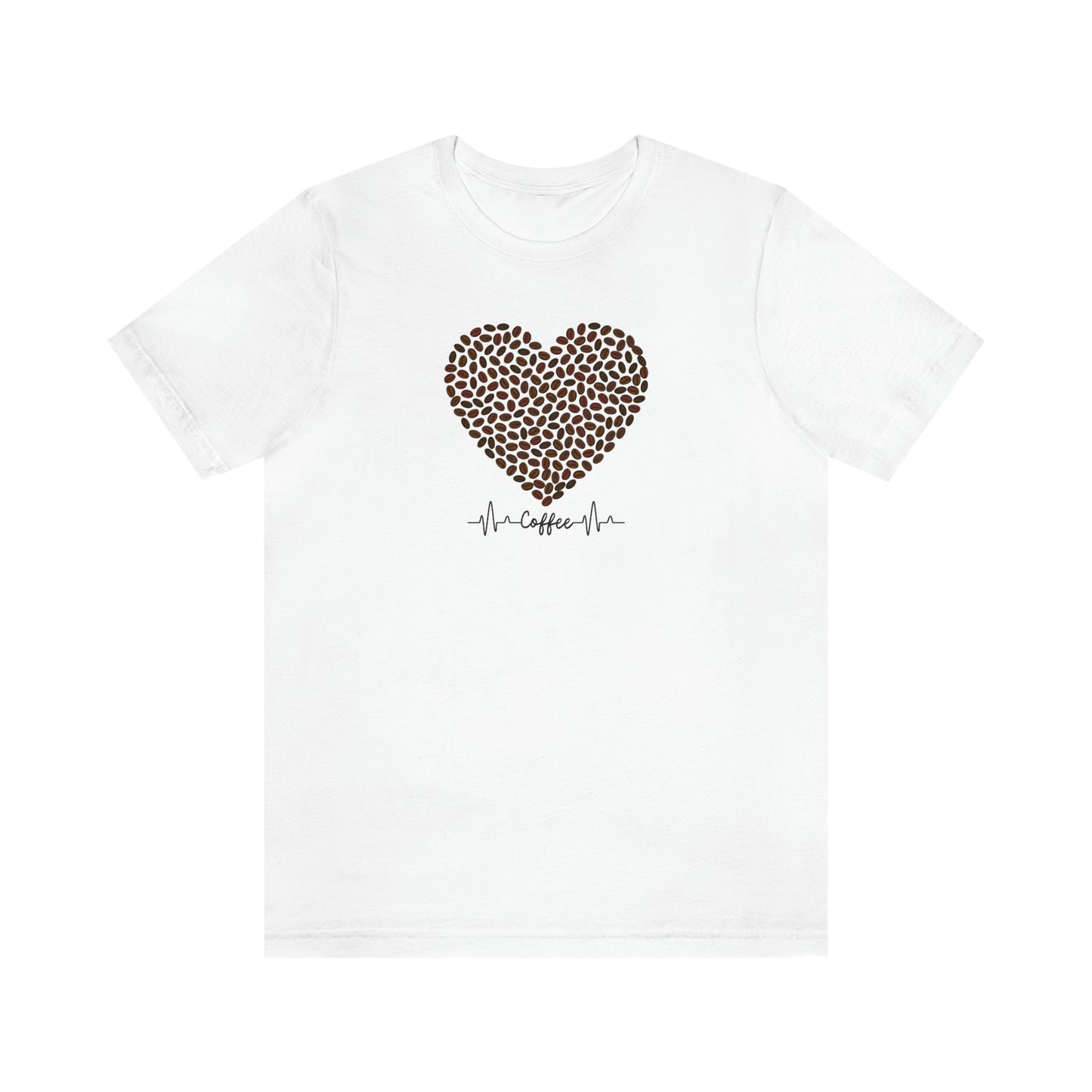 Coffee Bean Love Unisex Jersey Short Sleeve Tee