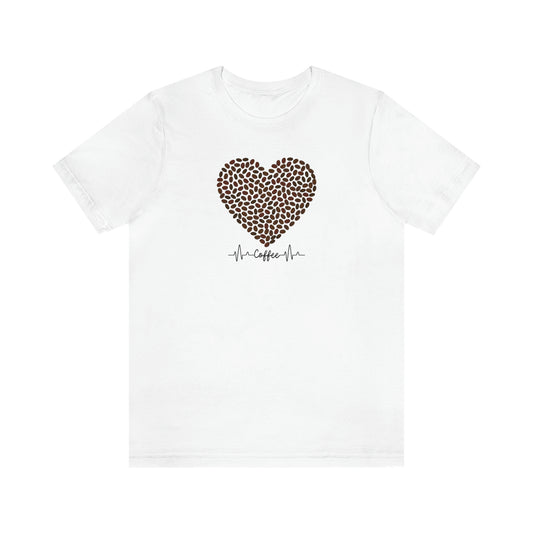 Coffee Bean Love Unisex Jersey Short Sleeve Tee