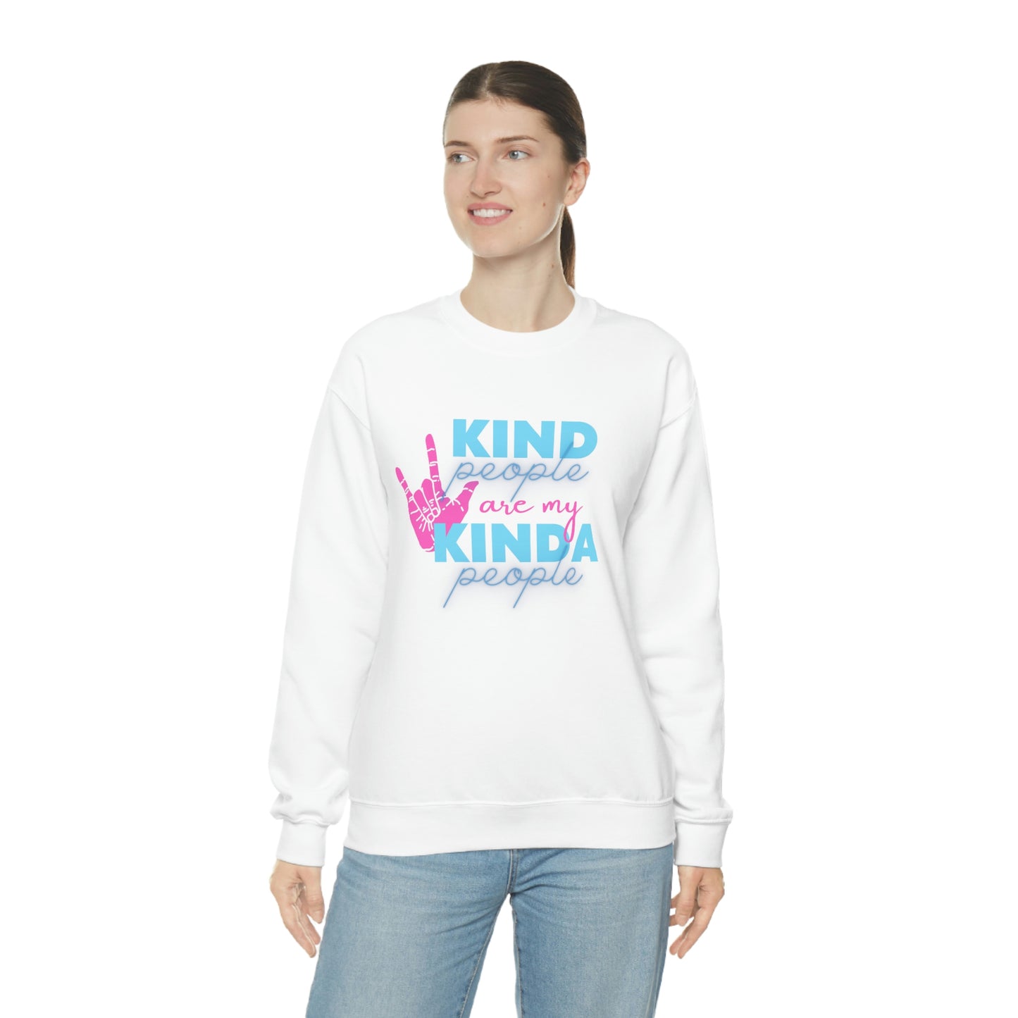 Kind People are My Kinda People Unisex Heavy Blend™ Crewneck Sweatshirt