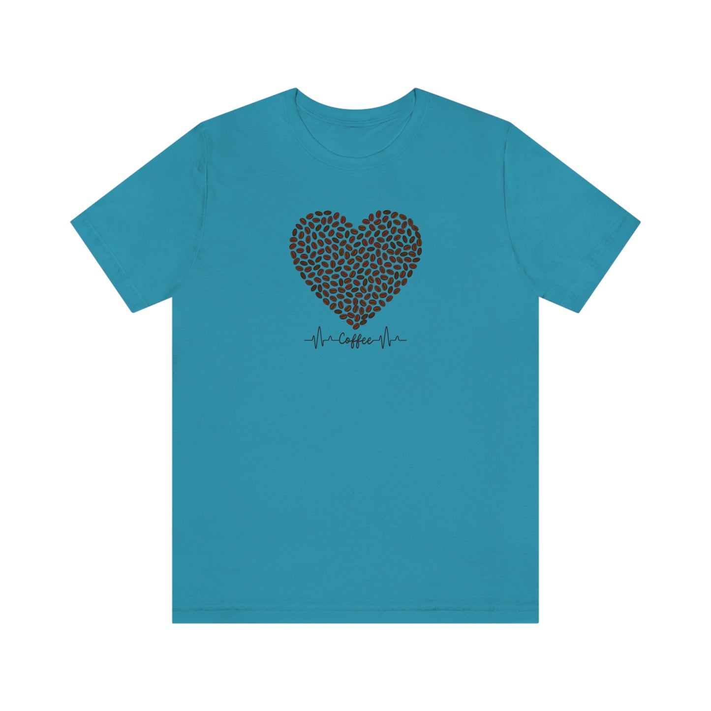 Coffee Bean Love Unisex Jersey Short Sleeve Tee