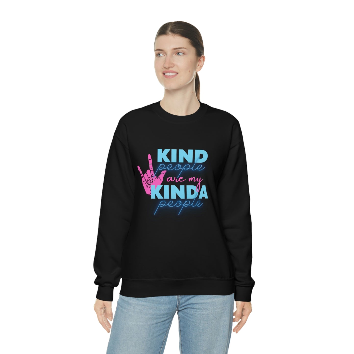 Kind People are My Kinda People Unisex Heavy Blend™ Crewneck Sweatshirt