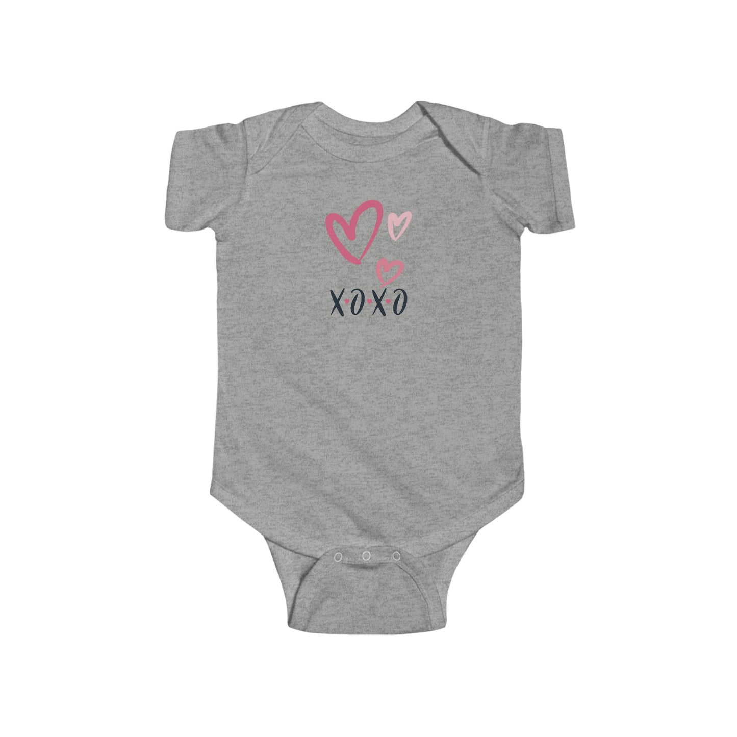 Heart XOXO Infant Fine Jersey Bodysuit