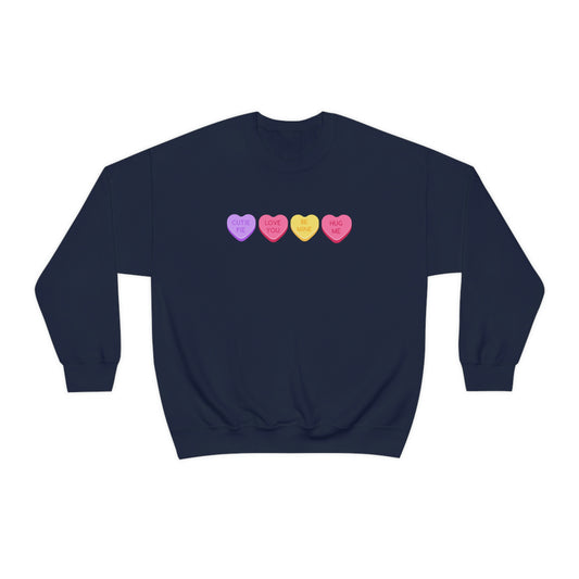 Sweet Hearts Unisex Heavy Blend™ Crewneck Sweatshirt