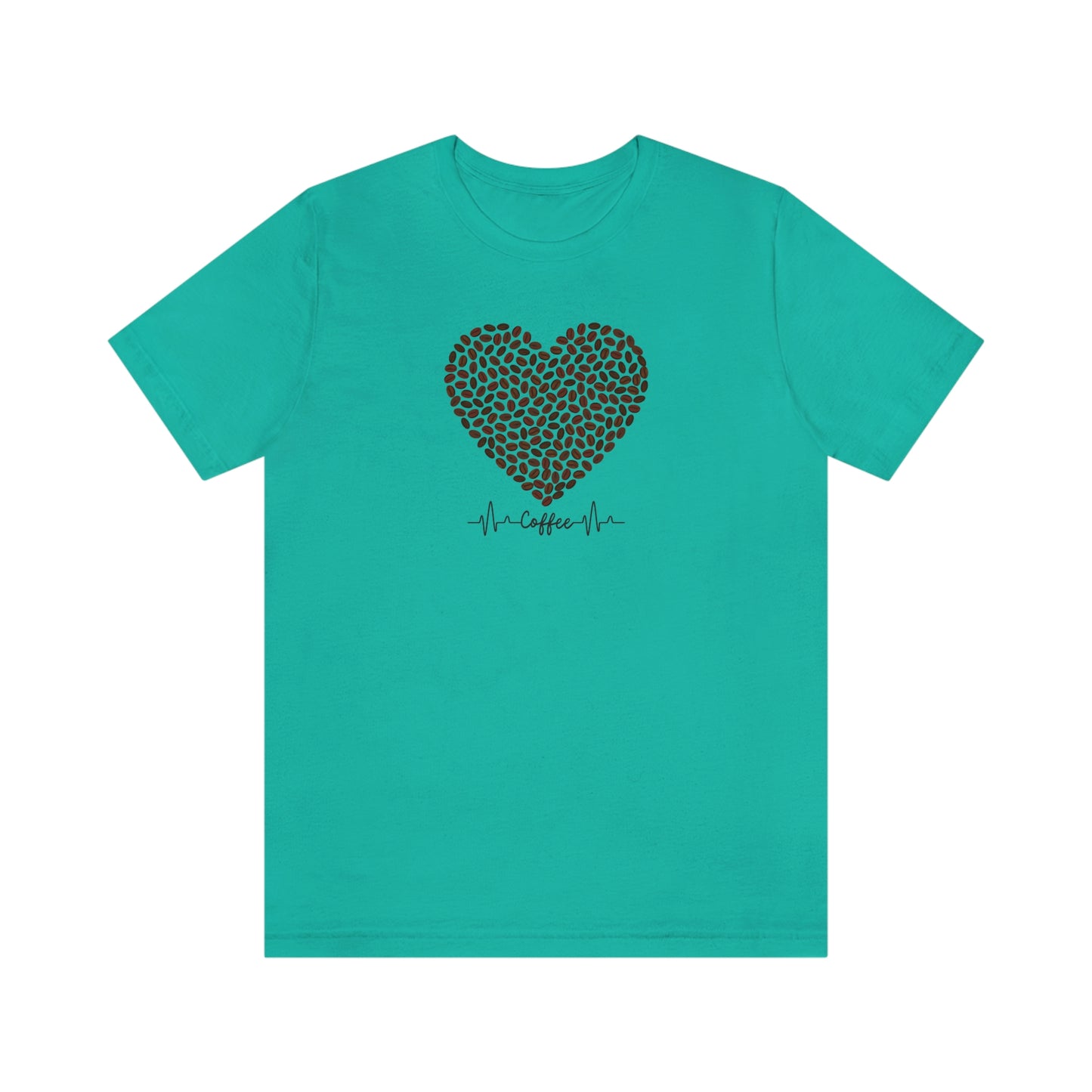 Coffee Bean Love Unisex Jersey Short Sleeve Tee