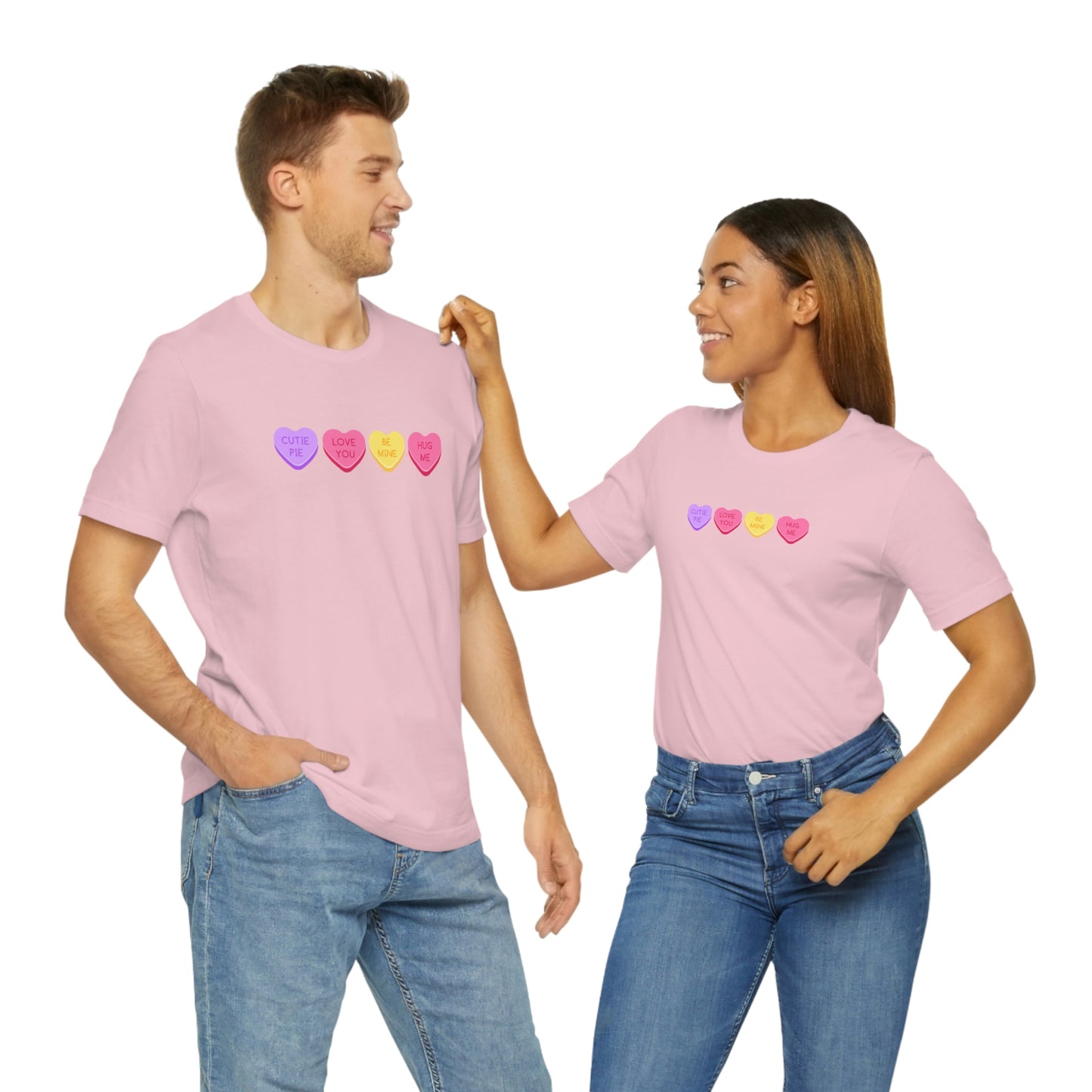 Sweet Hearts Unisex Jersey Short Sleeve Tee