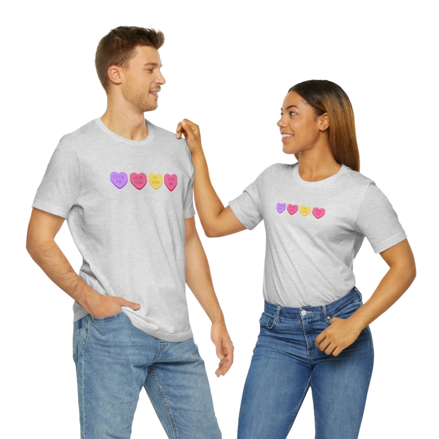 Sweet Hearts Unisex Jersey Short Sleeve Tee