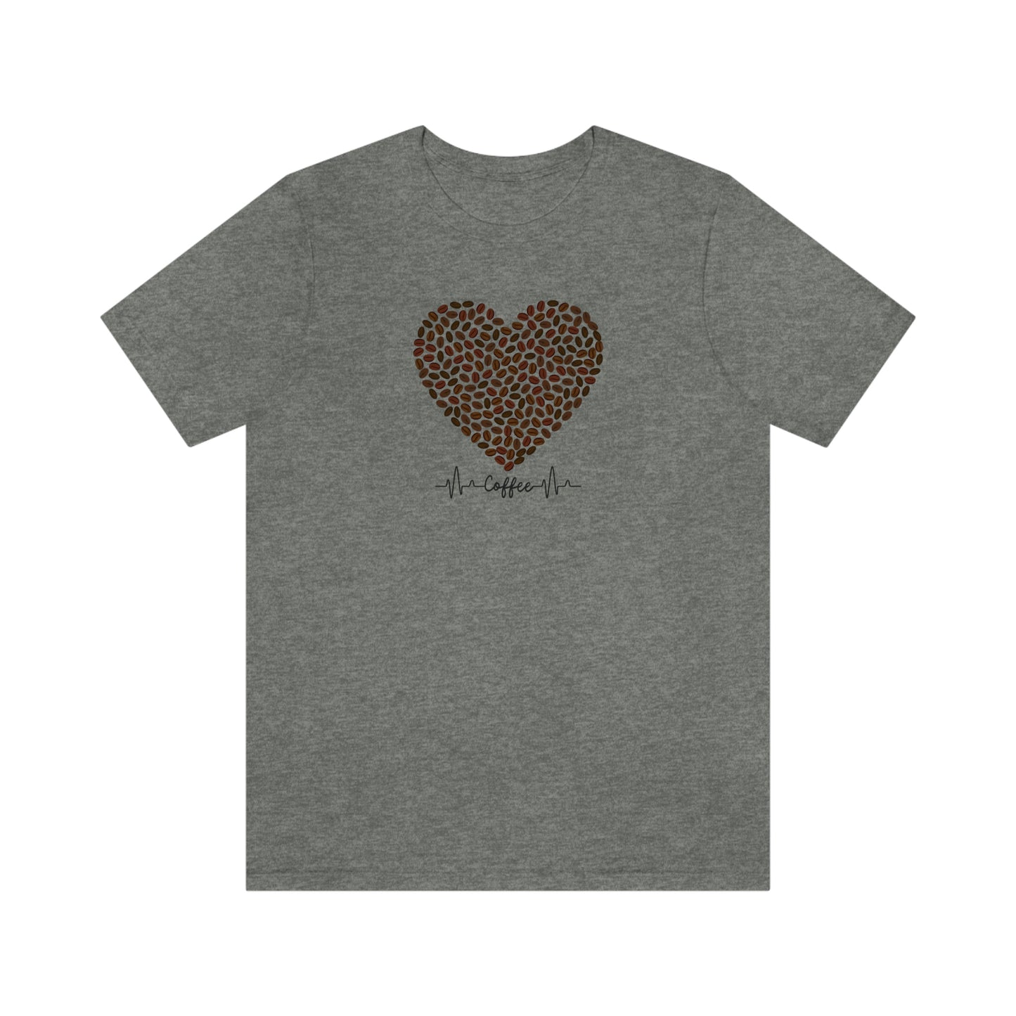 Coffee Bean Love Unisex Jersey Short Sleeve Tee