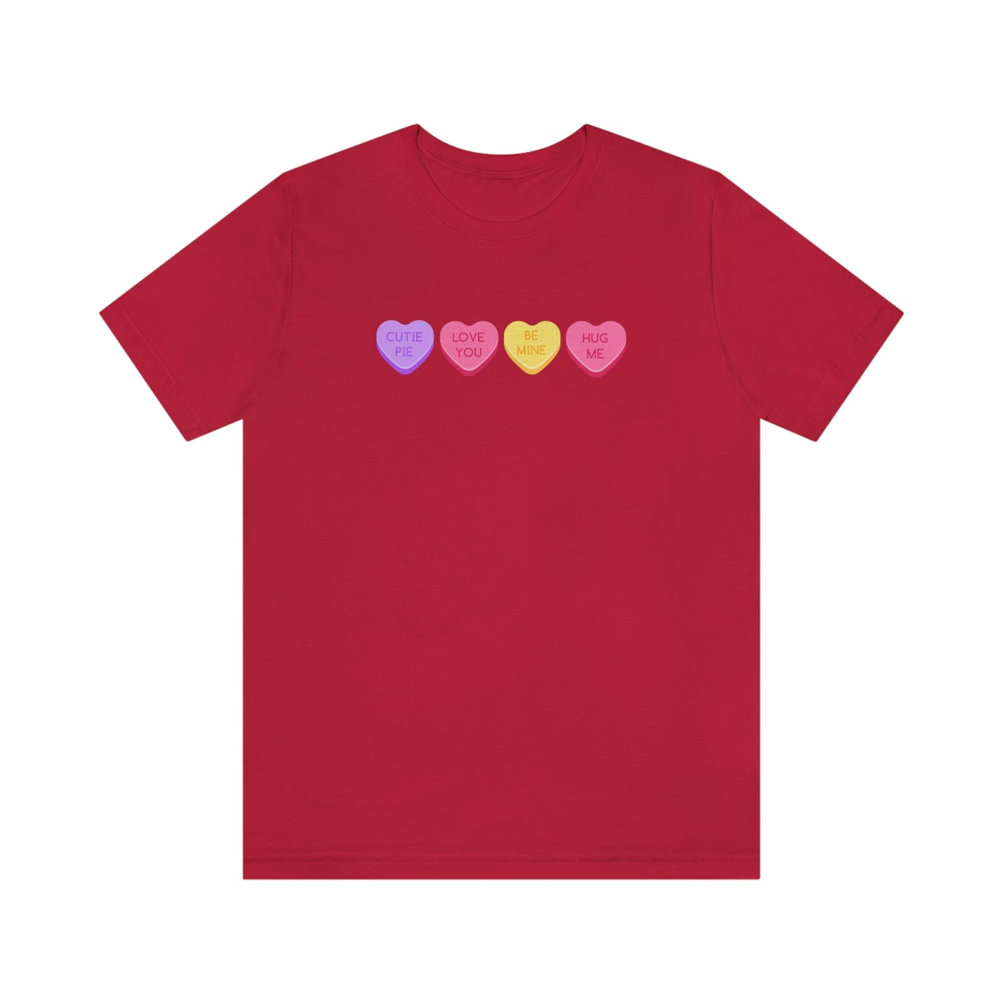 Sweet Hearts Unisex Jersey Short Sleeve Tee