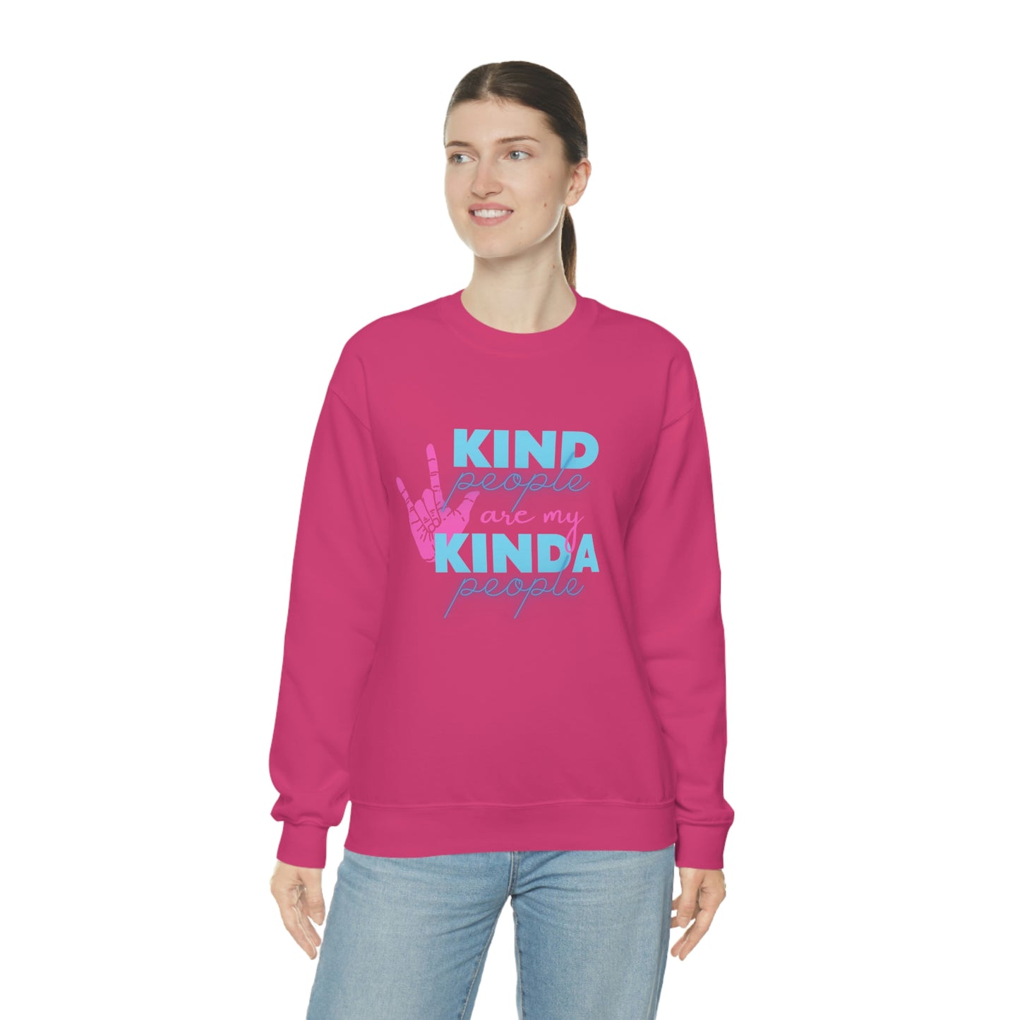 Kind People are My Kinda People Unisex Heavy Blend™ Crewneck Sweatshirt