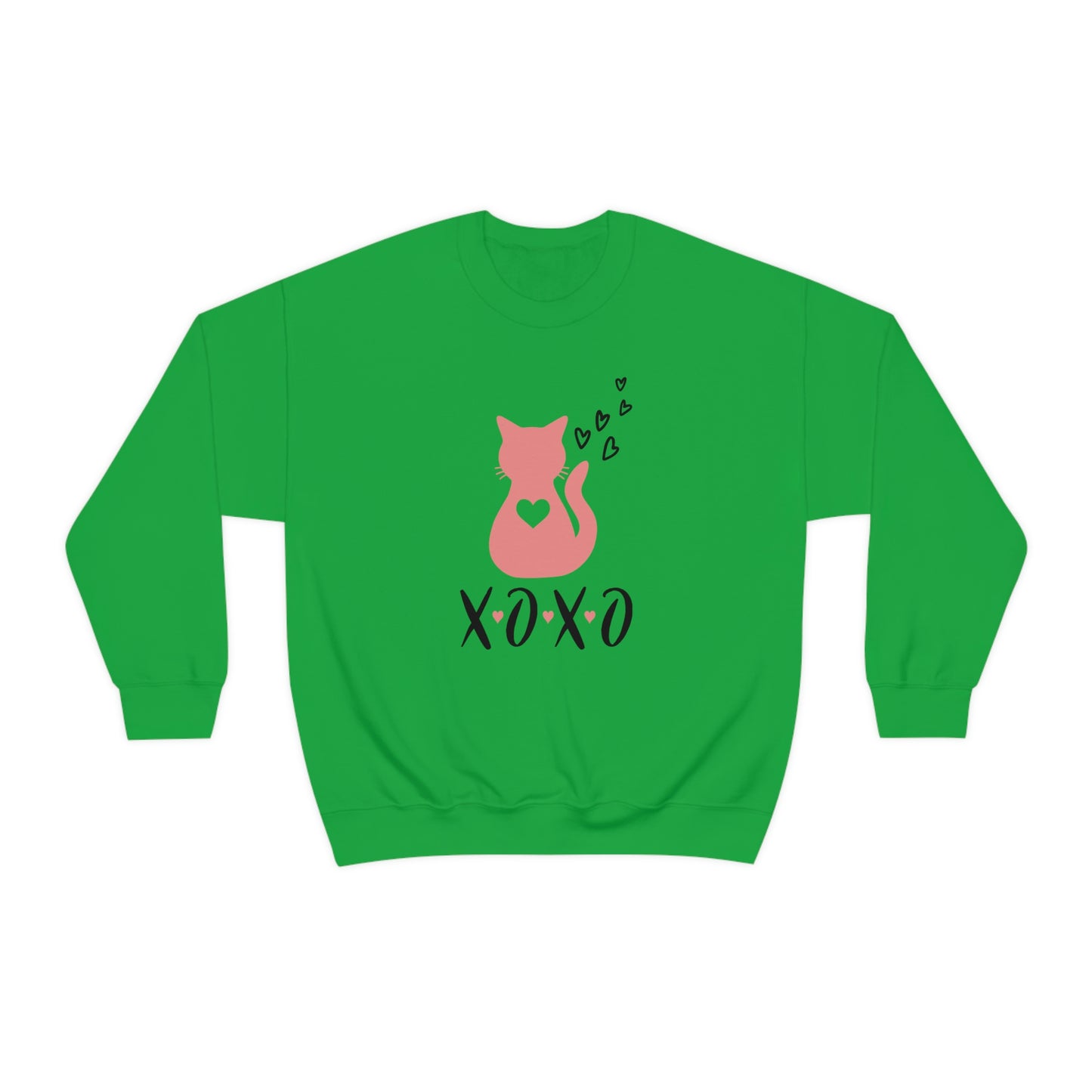 Cat XOXO Unisex Heavy Blend™ Crewneck Sweatshirt