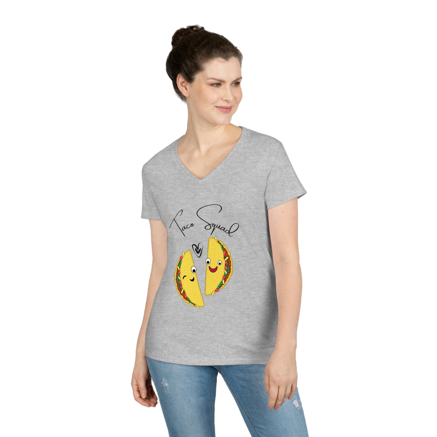 Taco Squad Ladies' V-Neck T-Shirt