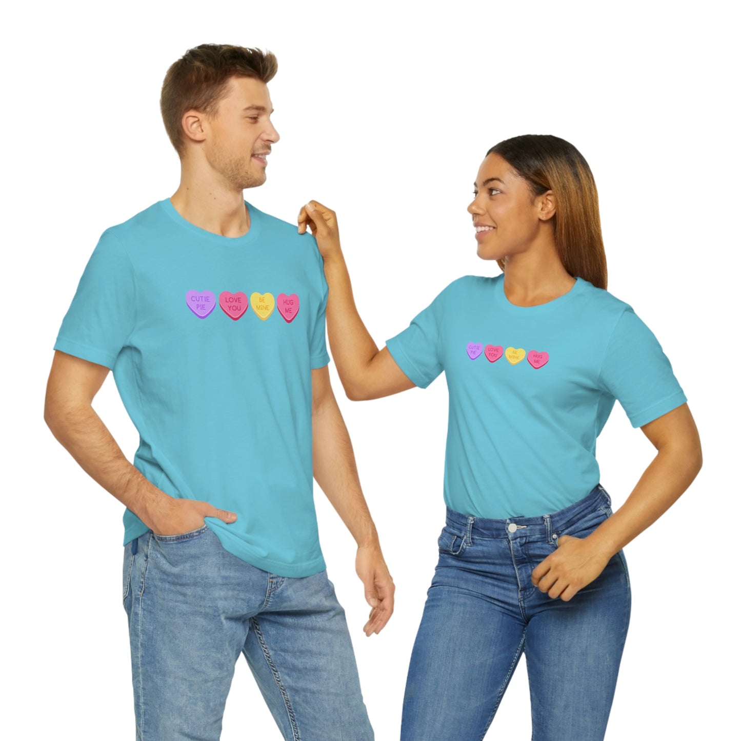 Sweet Hearts Unisex Jersey Short Sleeve Tee