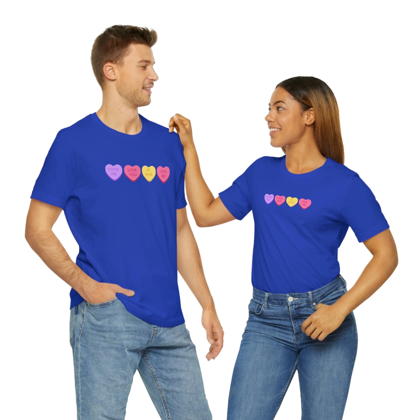 Sweet Hearts Unisex Jersey Short Sleeve Tee