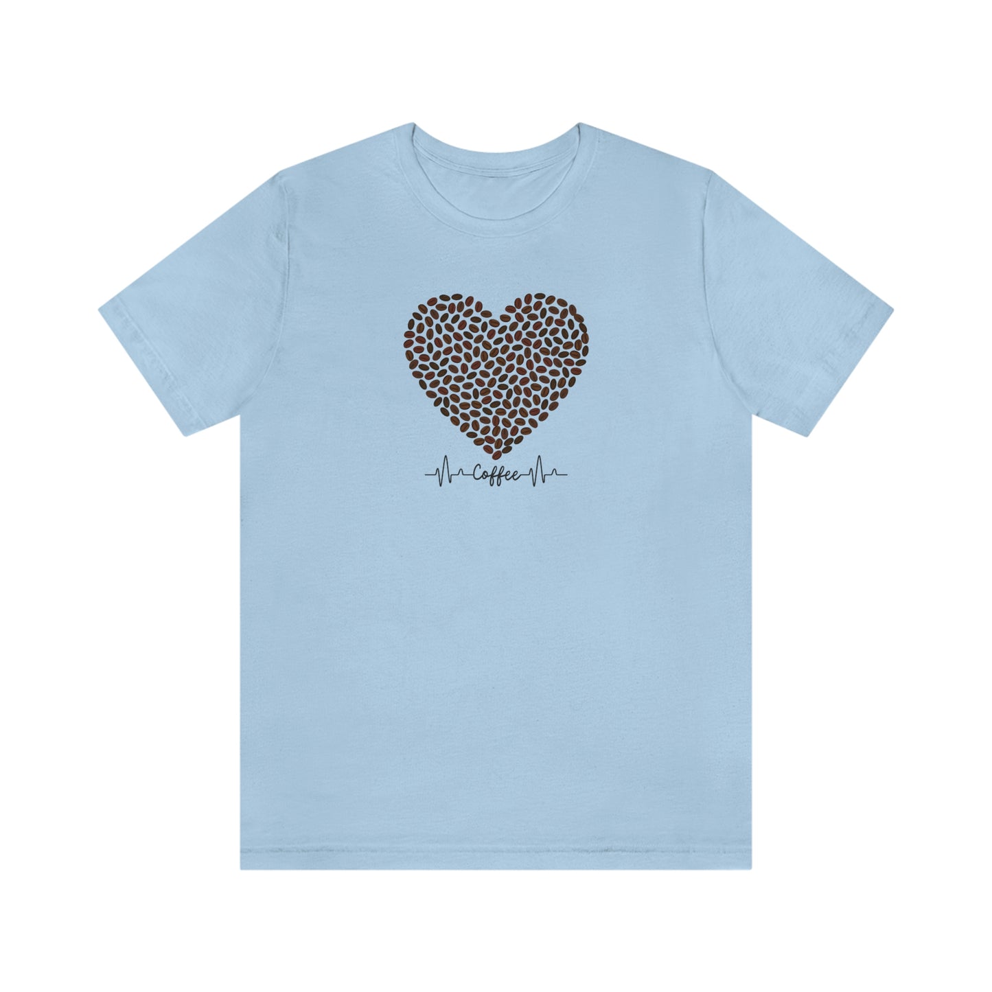 Coffee Bean Love Unisex Jersey Short Sleeve Tee