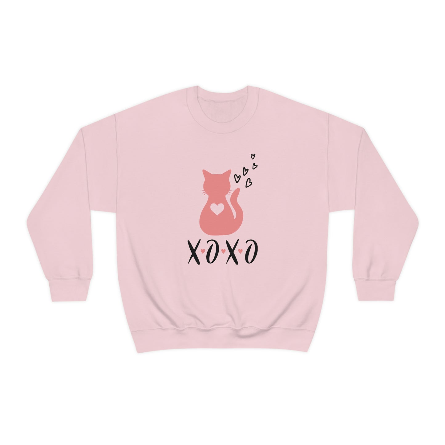 Cat XOXO Unisex Heavy Blend™ Crewneck Sweatshirt