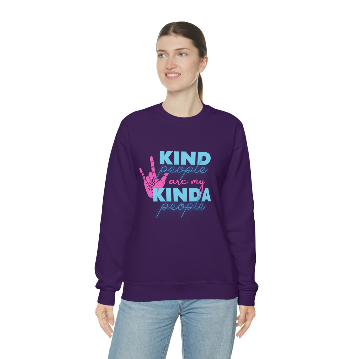 Kind People are My Kinda People Unisex Heavy Blend™ Crewneck Sweatshirt