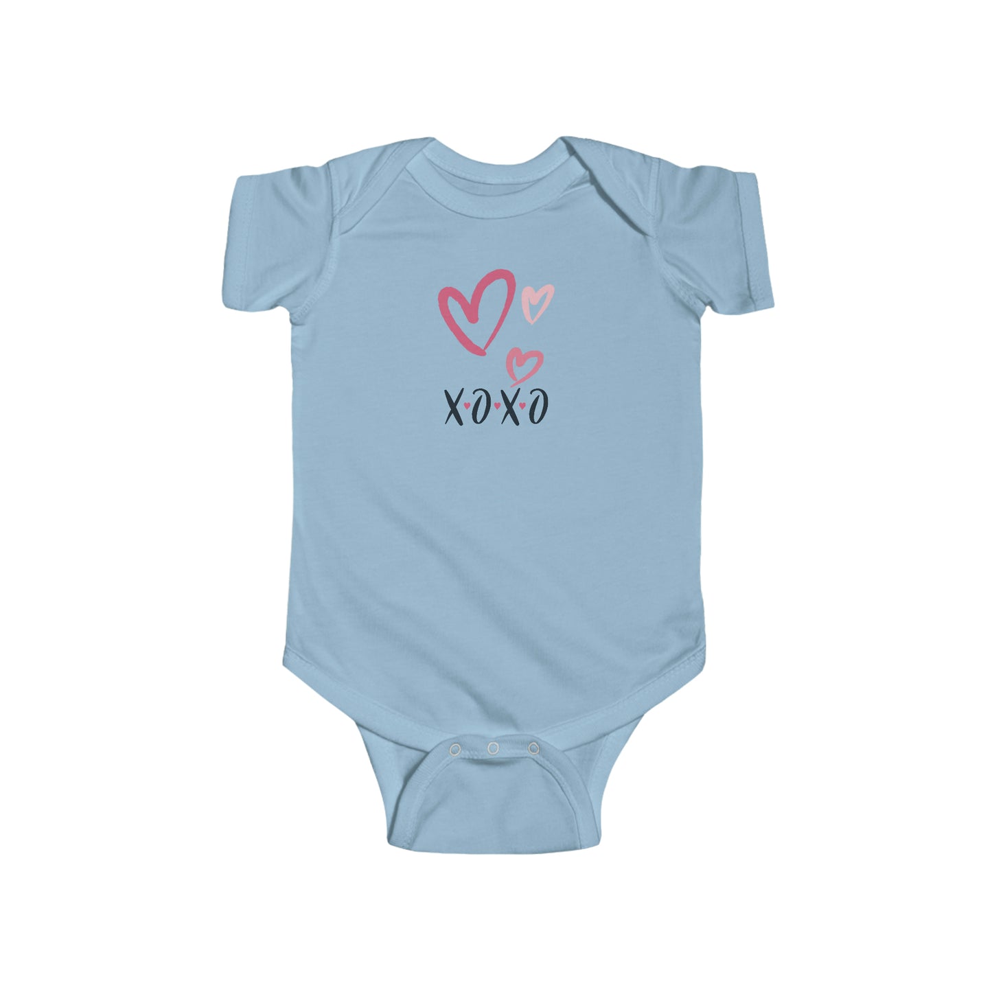 Heart XOXO Infant Fine Jersey Bodysuit