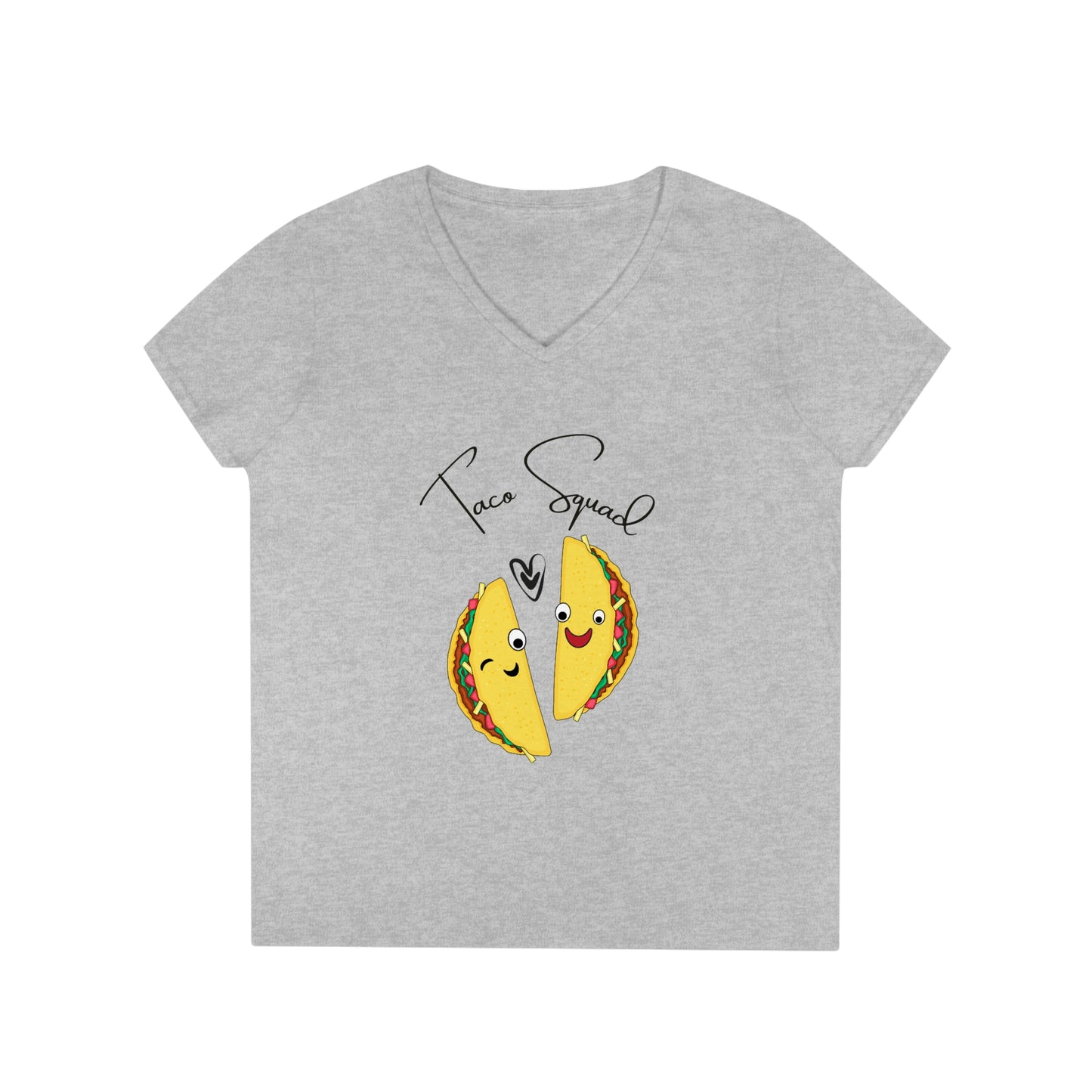 Taco Squad Ladies' V-Neck T-Shirt