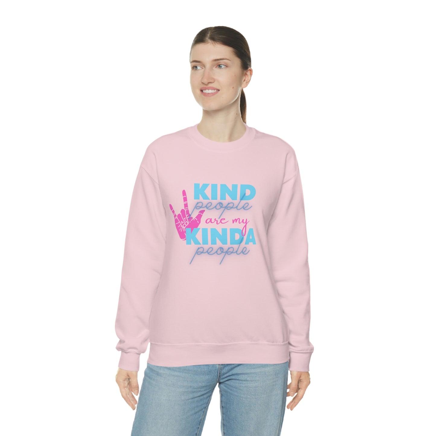 Kind People are My Kinda People Unisex Heavy Blend™ Crewneck Sweatshirt