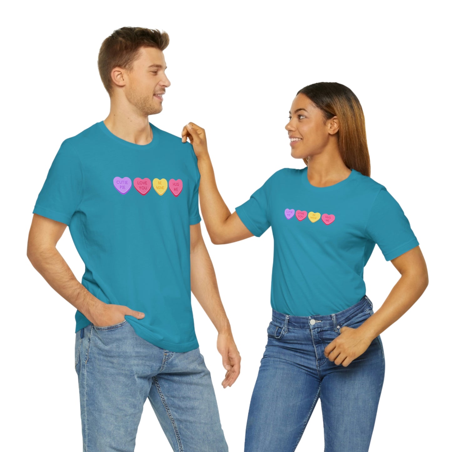 Sweet Hearts Unisex Jersey Short Sleeve Tee