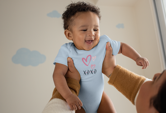 Heart XOXO Infant Fine Jersey Bodysuit