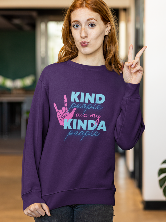 Kind People are My Kinda People Unisex Heavy Blend™ Crewneck Sweatshirt