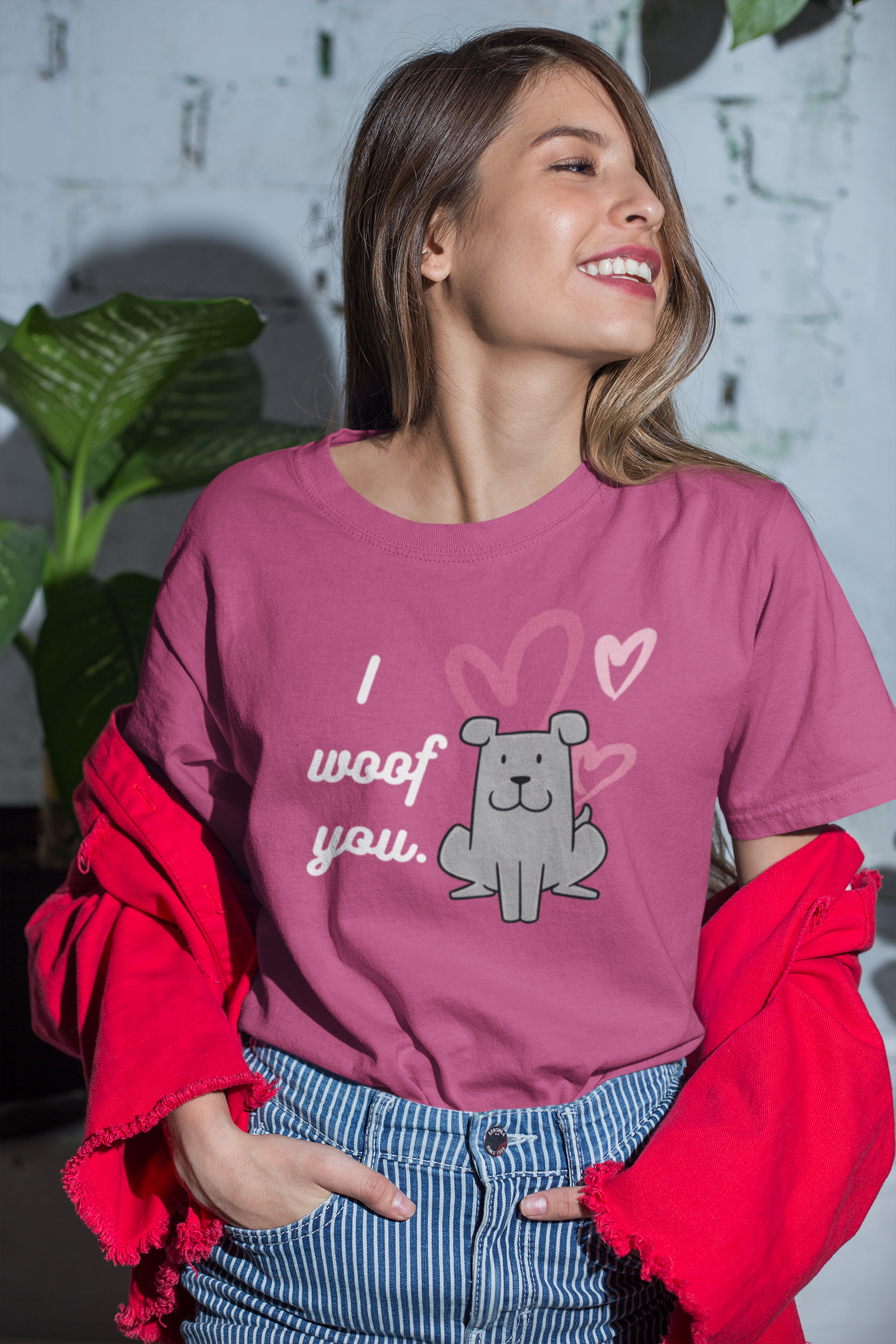 I Woof You Unisex Jersey Short Sleeve Tee